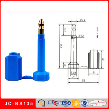 Jc-BS105 Laser Printed Serial Number Container Lock Bolt Seal